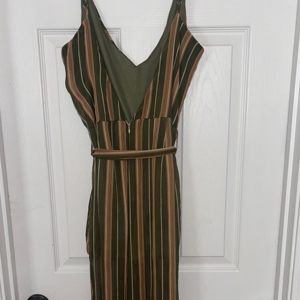 Striped Green and Brown Jumper - Picture 5 of 5